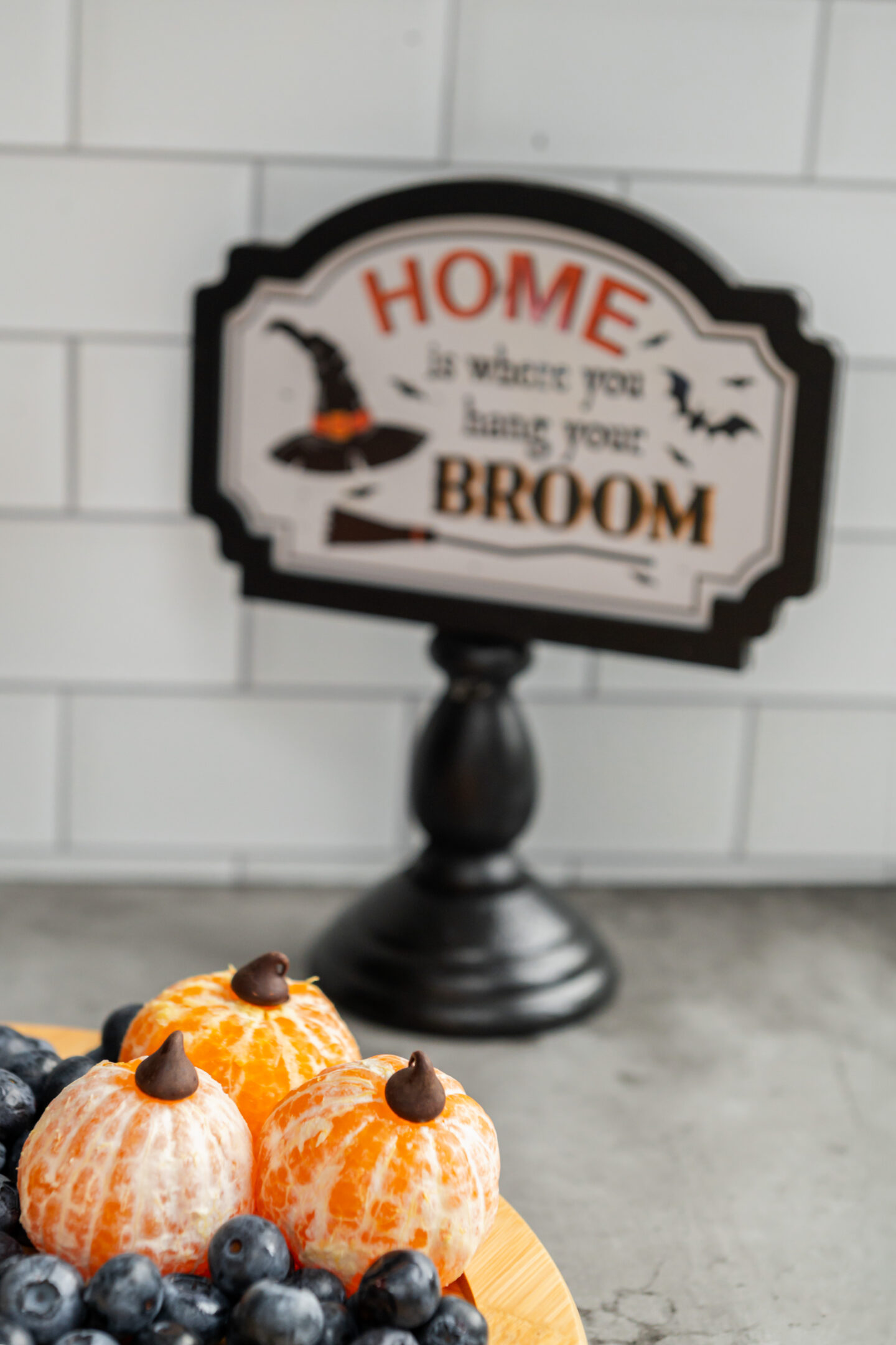Halloween Charcuterie Board Ideas: Pumpkin Oranges