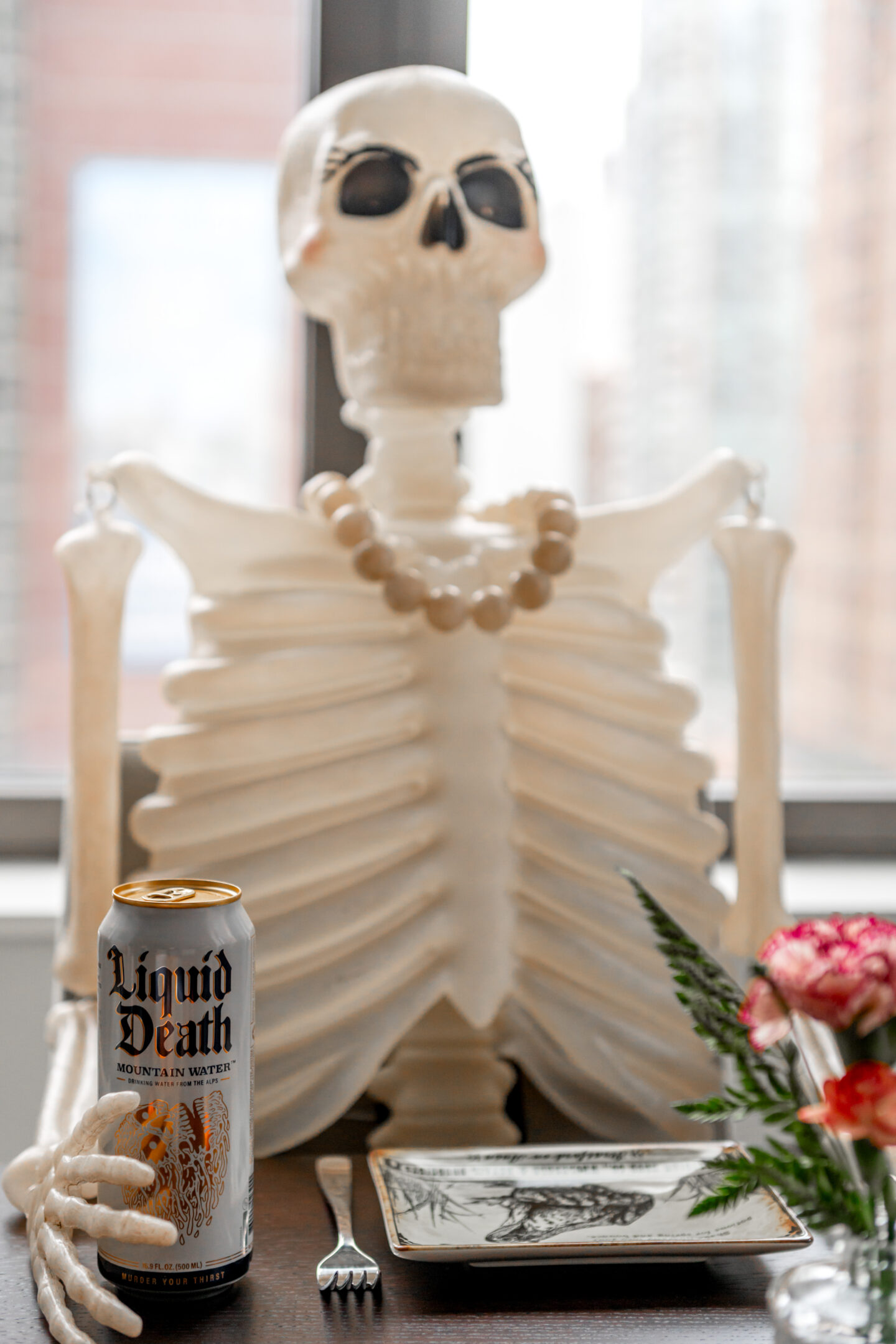 Halloween Charcuterie Board Ideas: Mrs. Lit and Liquid Death