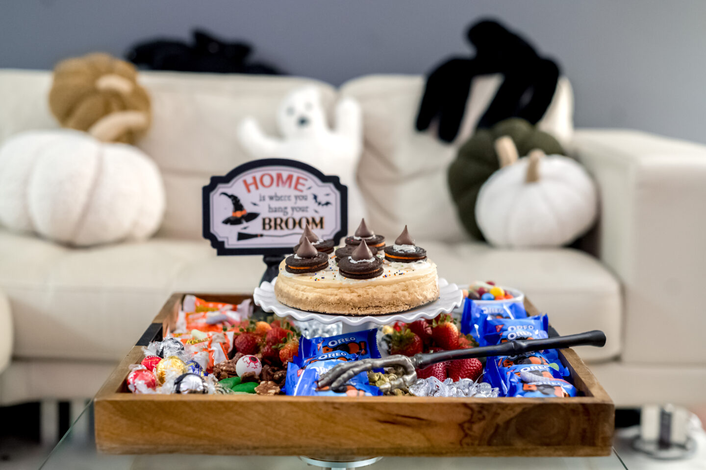 Spooky Halloween Witch Decor. Season of the Witch Party Ideas.