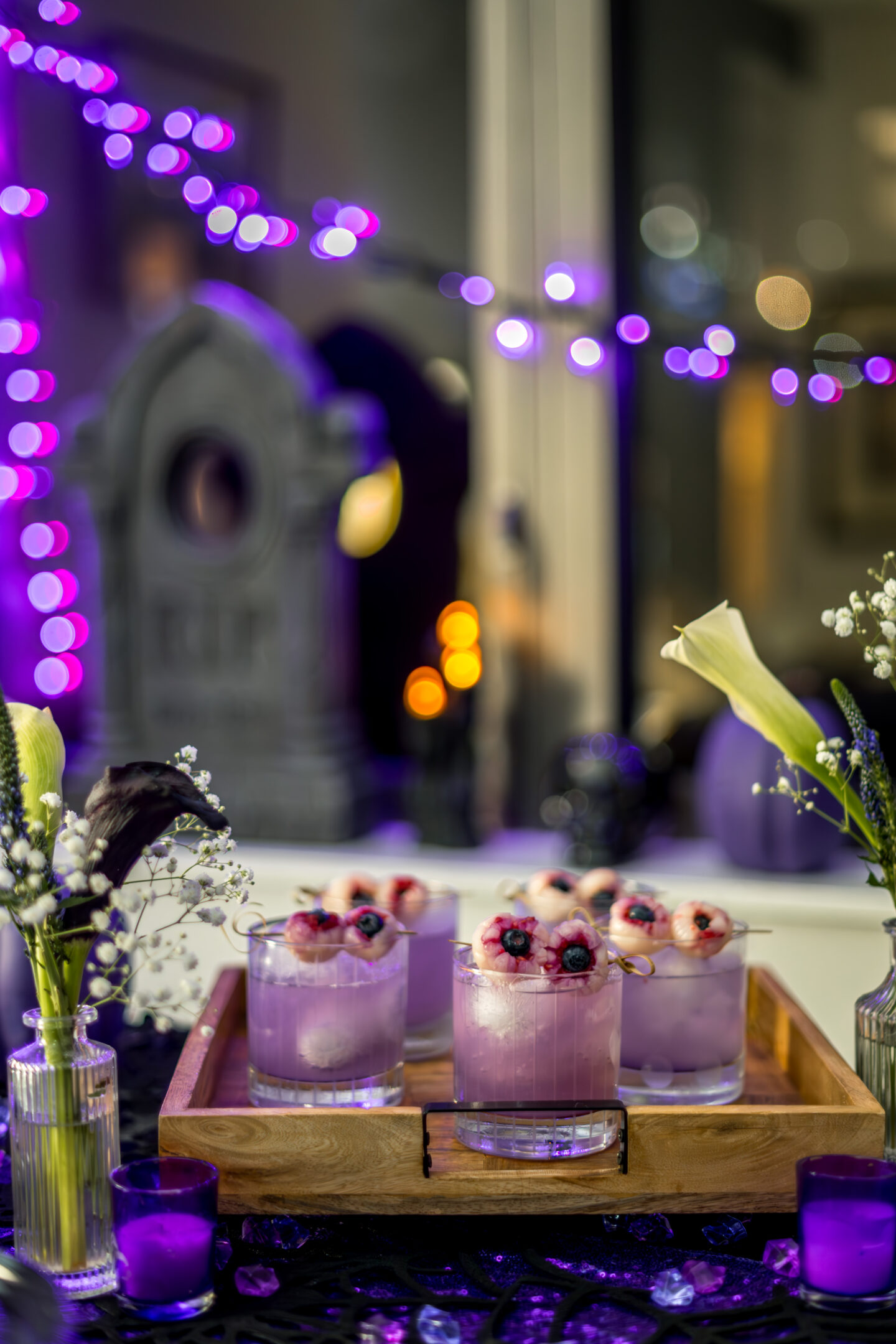 Spooky Halloween Witch Decor. Season of the Witch Party Ideas.