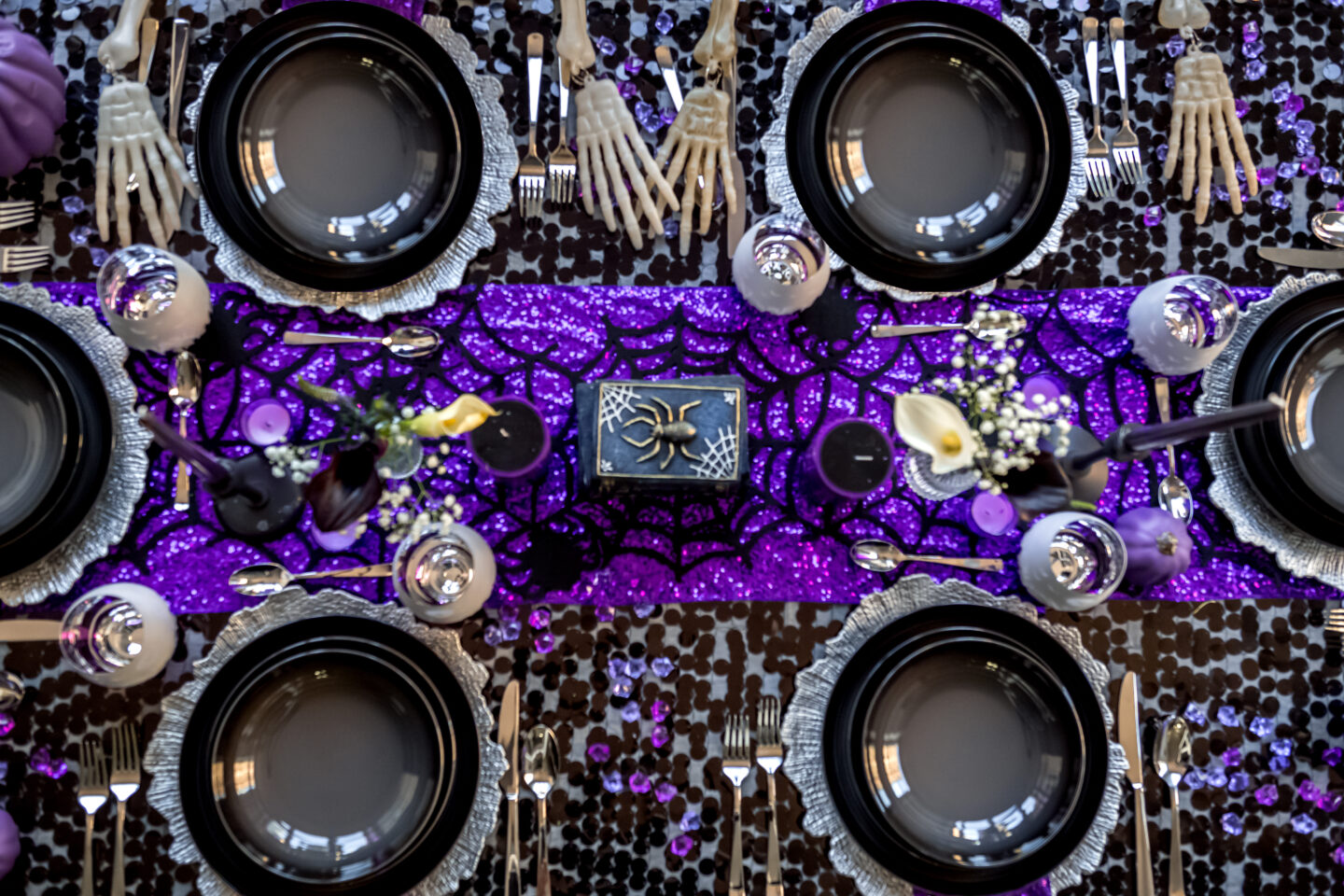 Spooky Halloween Witch Decor. Season of the Witch Party Ideas.