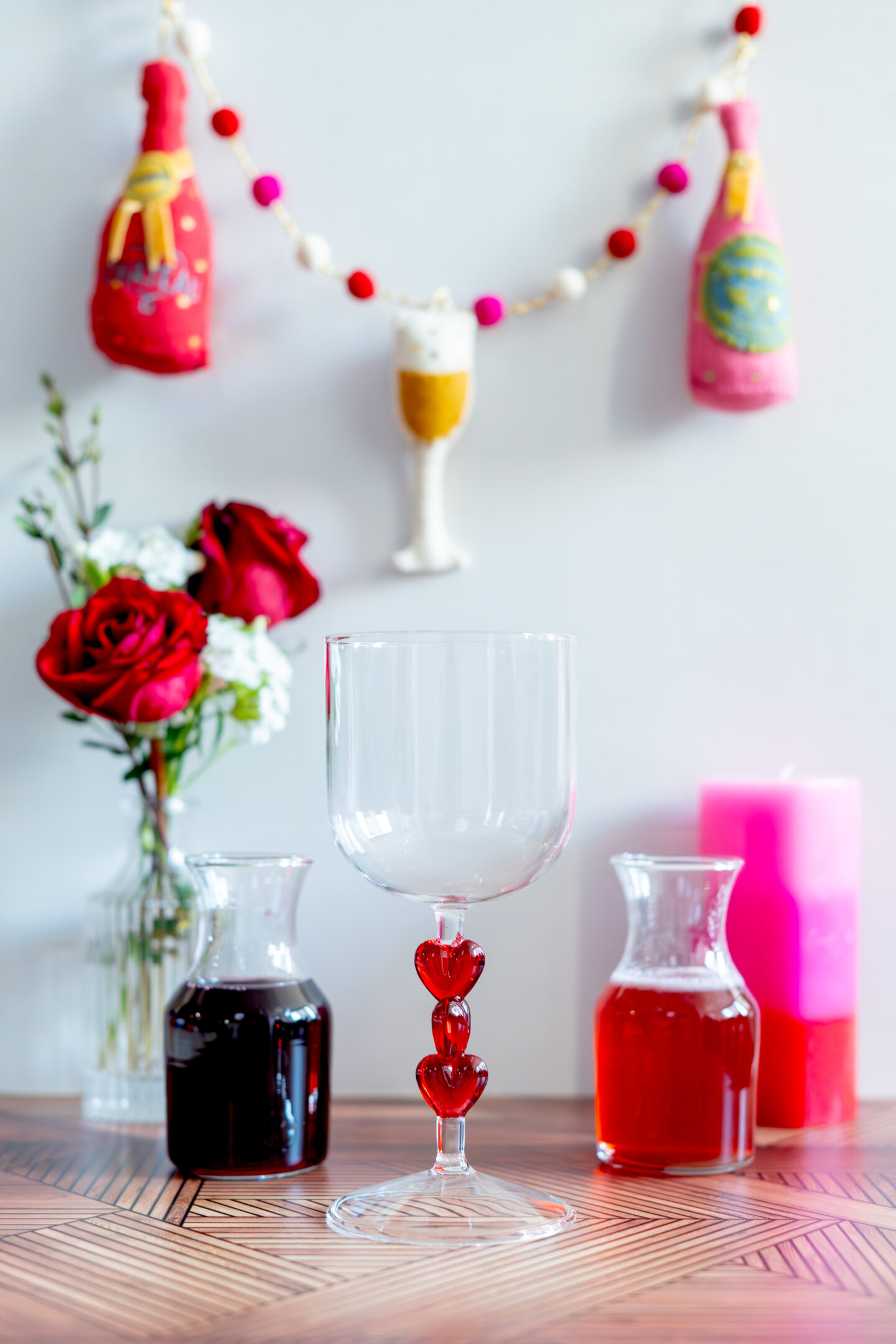 Love Potion Recipe. Jersey Art Glass.