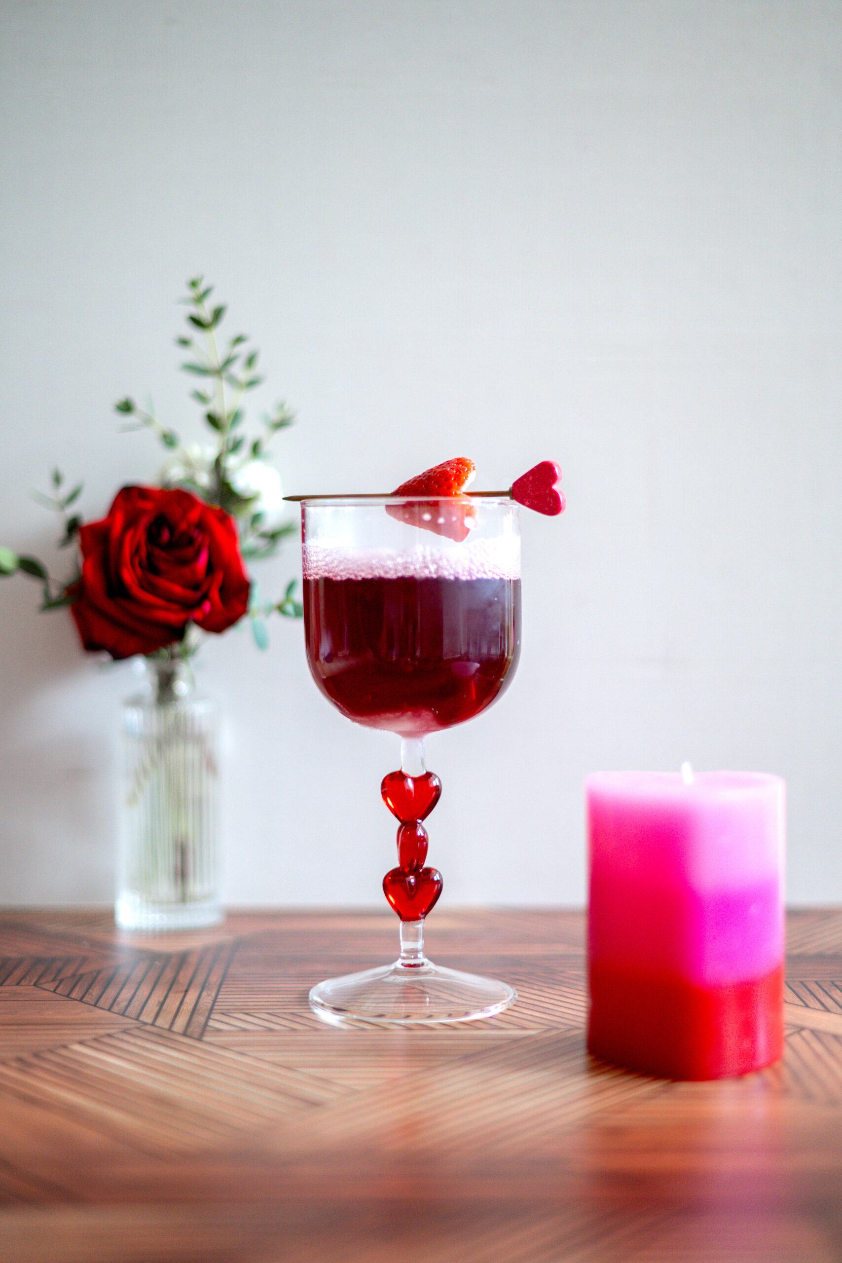 Love Potion Recipe. Jersey Art Glass.