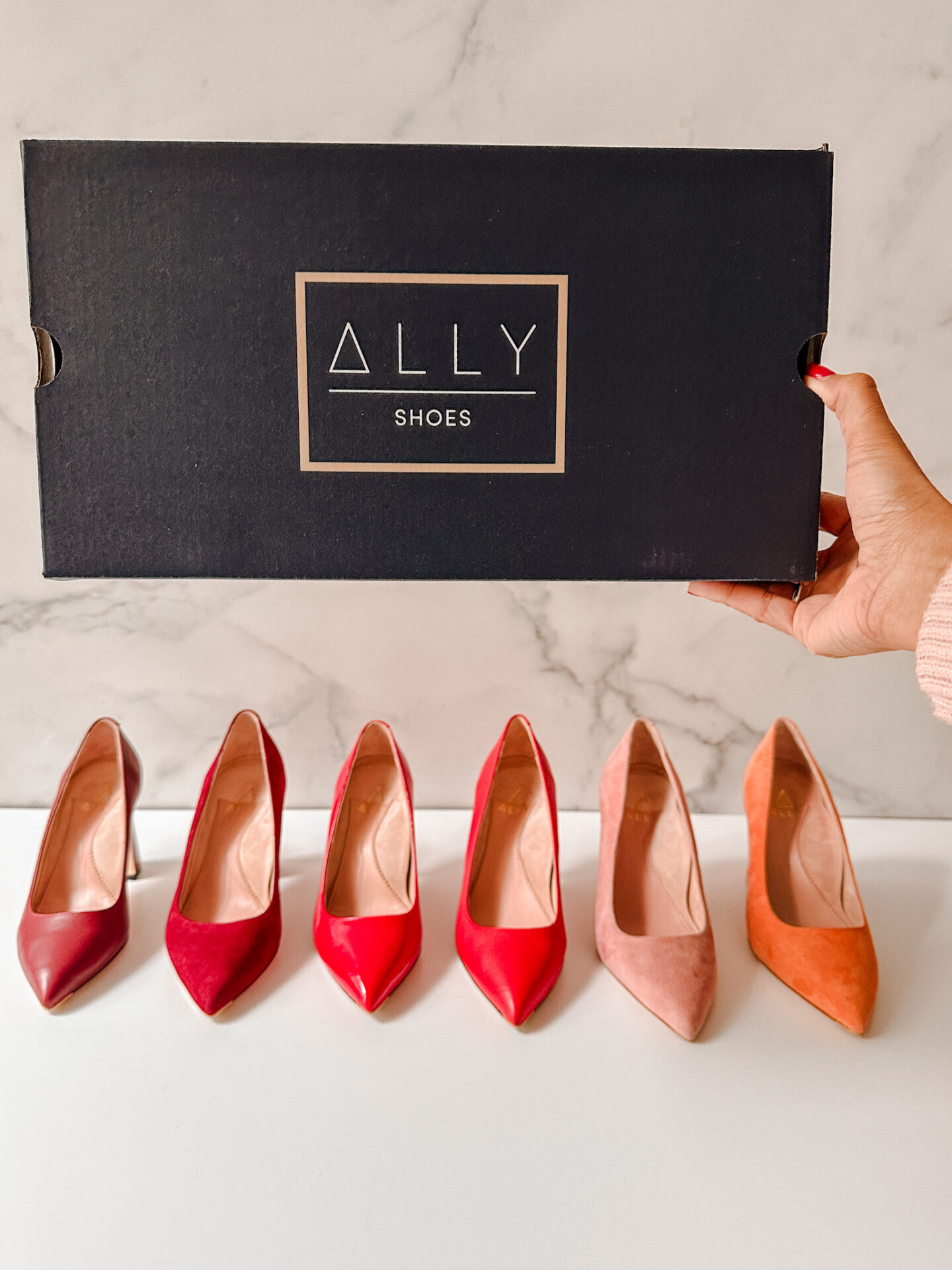 Ally Shoes for Valentine's Day. 