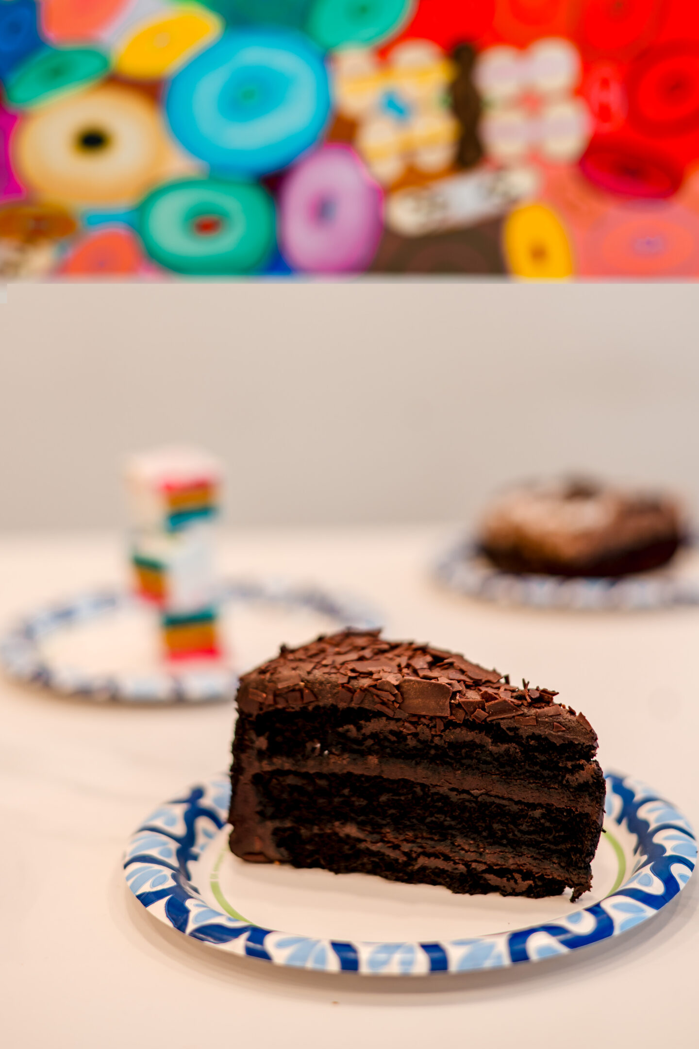 rainbow cookies, chocolate  cakes from Jumbo Bagel Cafe