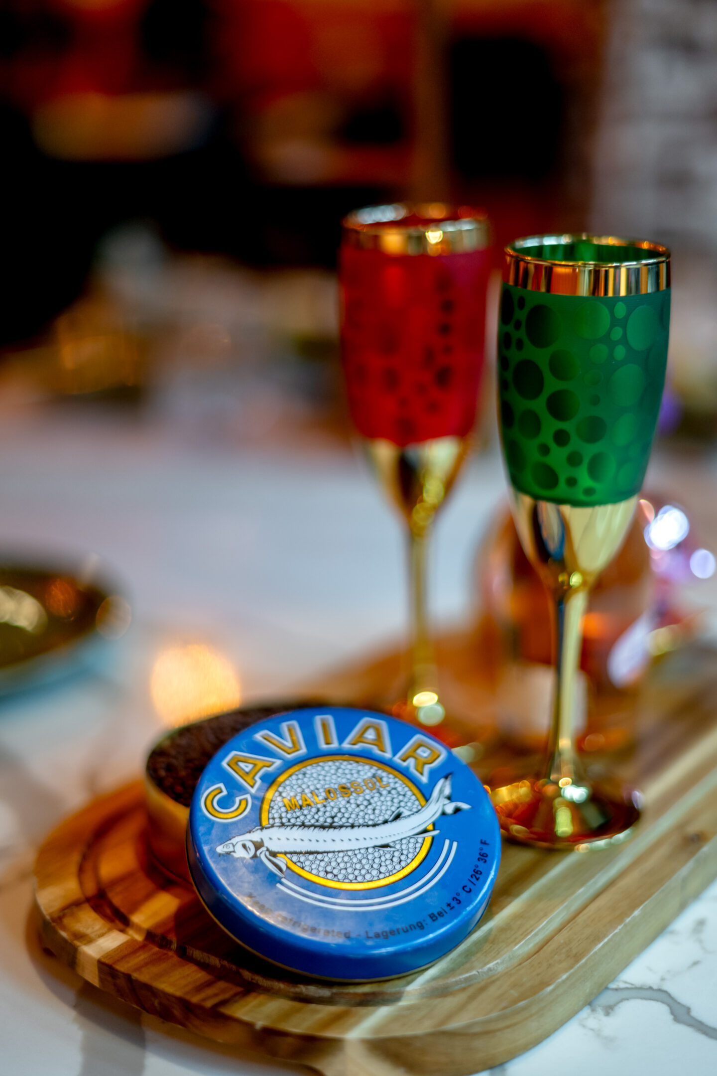 Best NYC Summer Restaurants Sveta Candy Caviar Cake with Champagne 