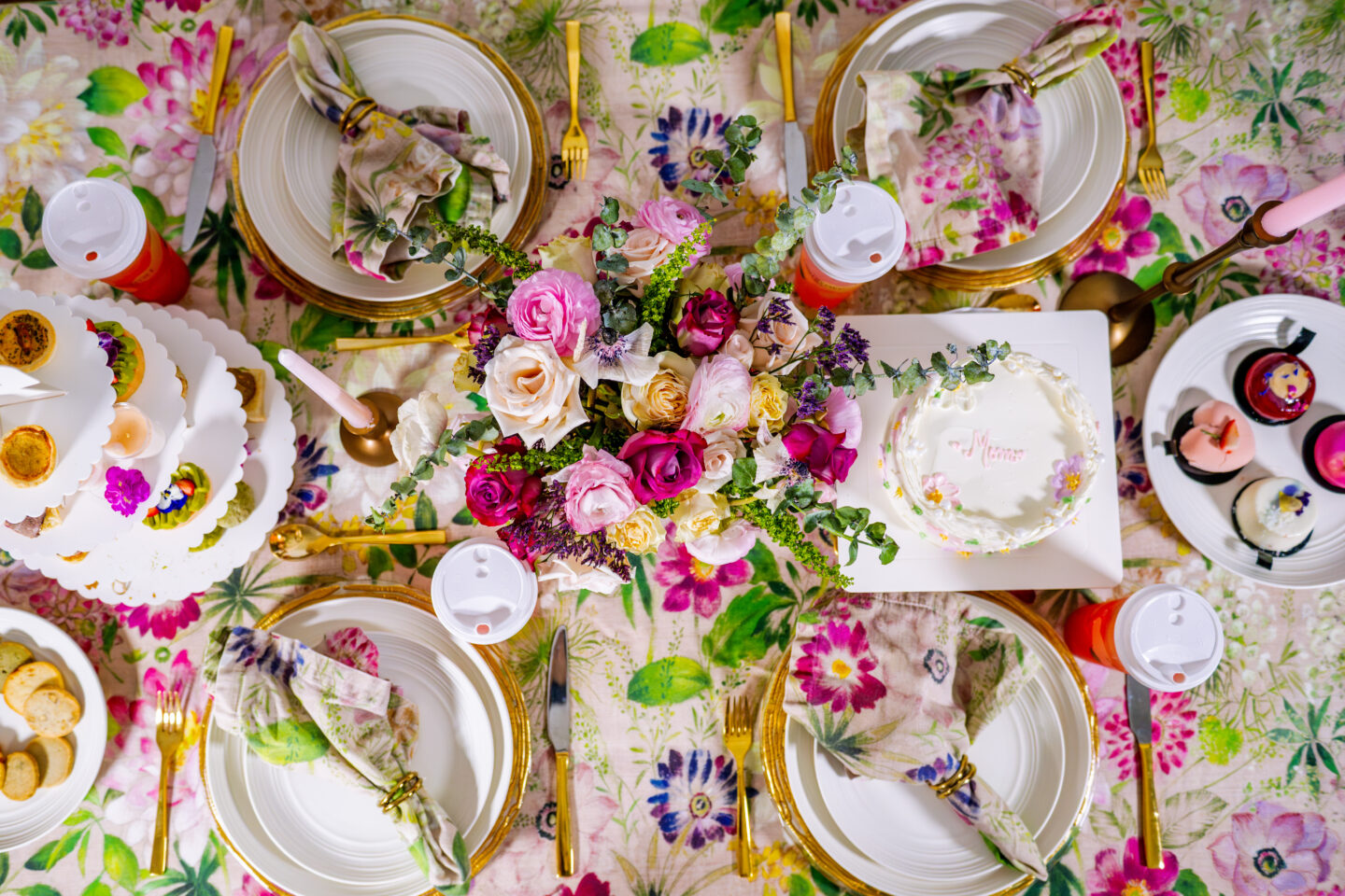 10 Great Ideas for Mother's Day Decorations: Mother's Day Tea Party. Mother's Day Tablescape. AnnTremet. Sami Sacha. 