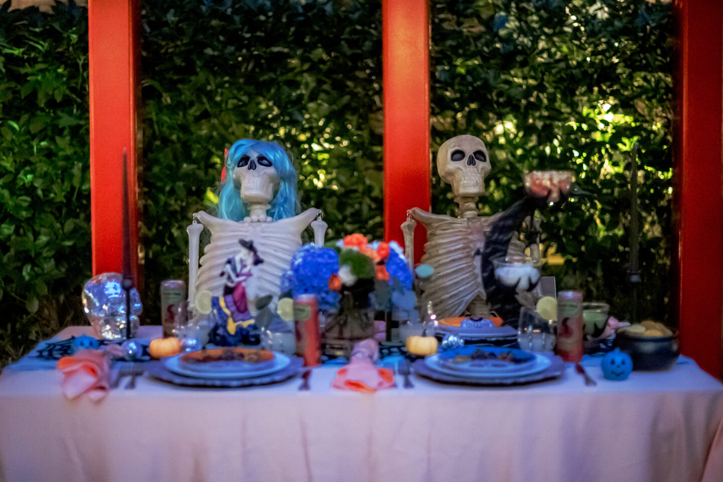 Summerween Party : Mr and Mrs Bones