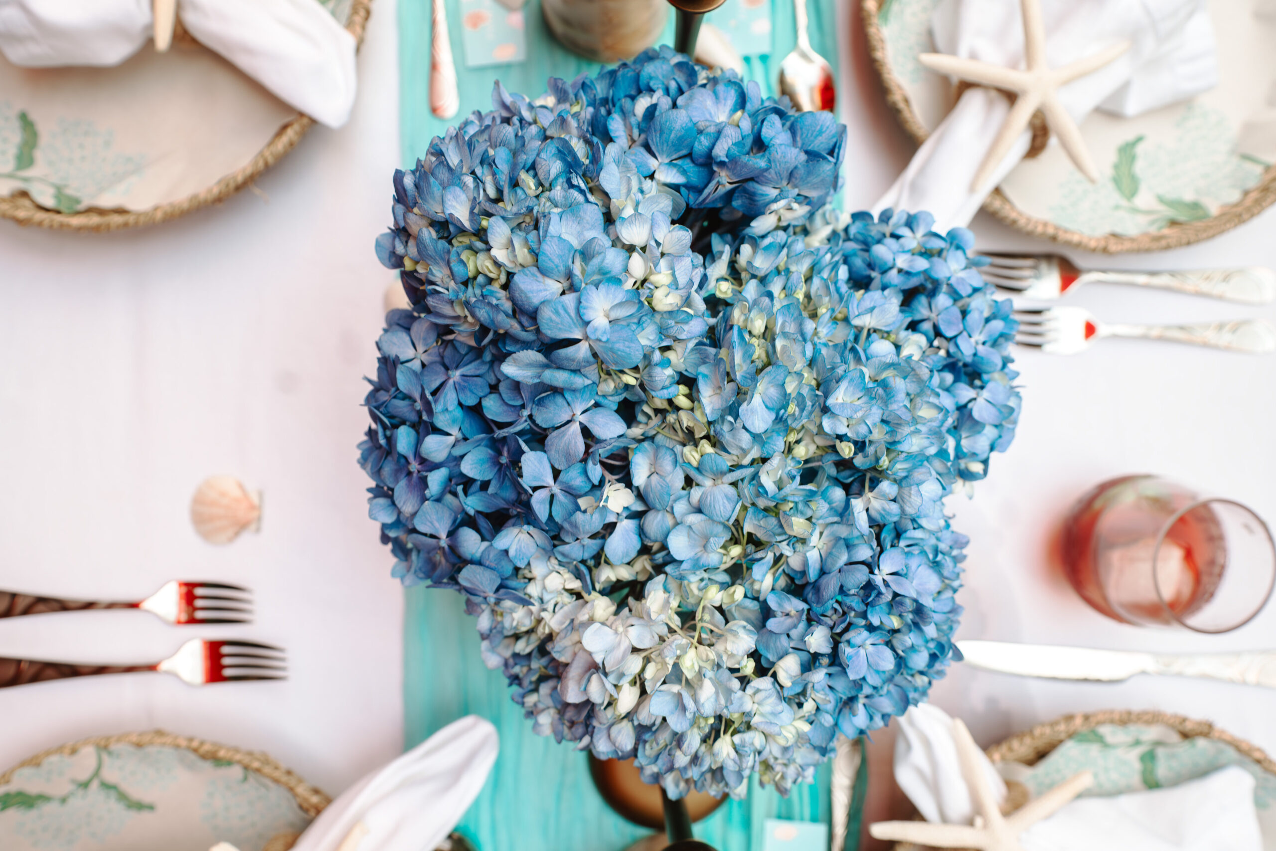 Summer I Turned Pretty Party hydrangeas 