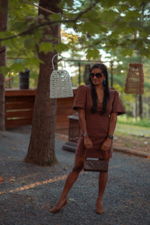 Ally Shoes Mocha Mousse Pumps