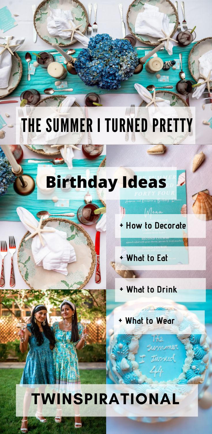 The Summer I Turned Pretty Birthday Ideas 2