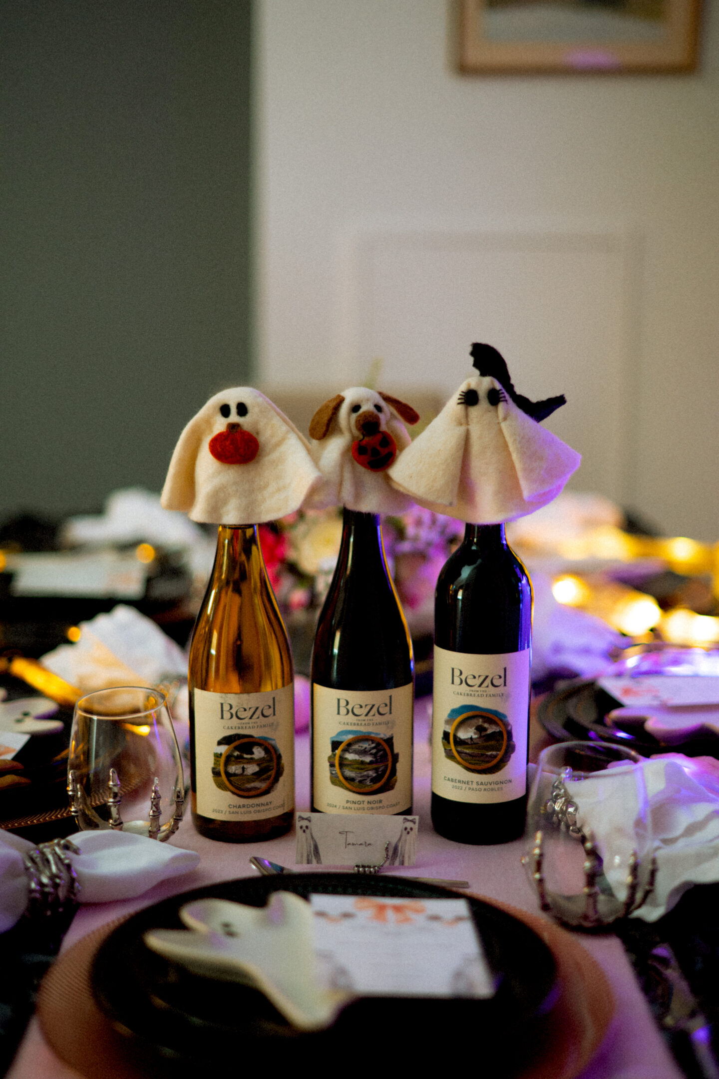 Halloween Dinner Ideas Drinks: Sip in Style with Bezel Wines. Adult Halloween Party Menu. 