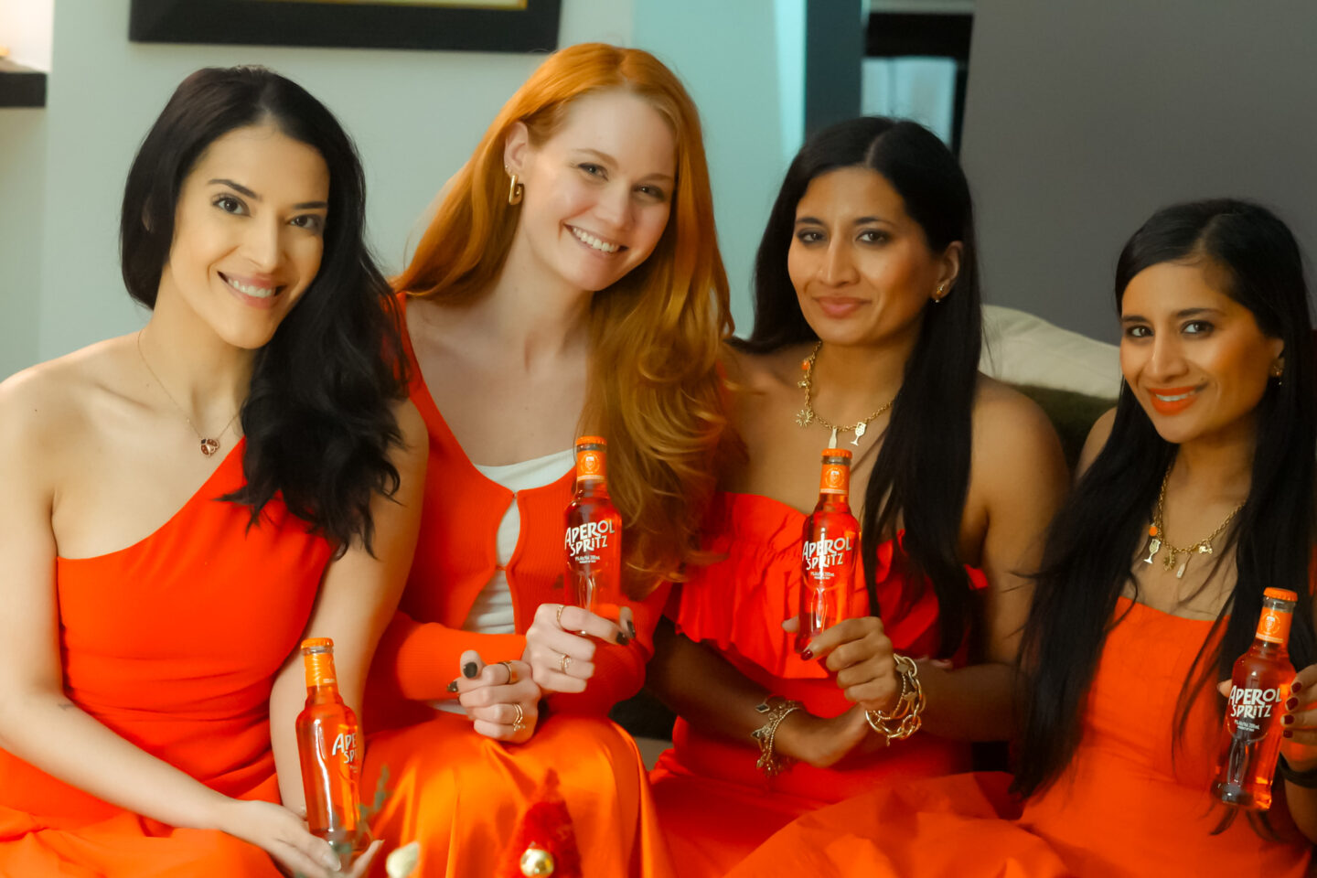 Best 5 Orange Christmas Party Ideas: The Ultimate Aperolidays Guide Orange Christmas Party Ideas: The Ultimate Aperolidays Guide: Ladies with Aperol Spritzes