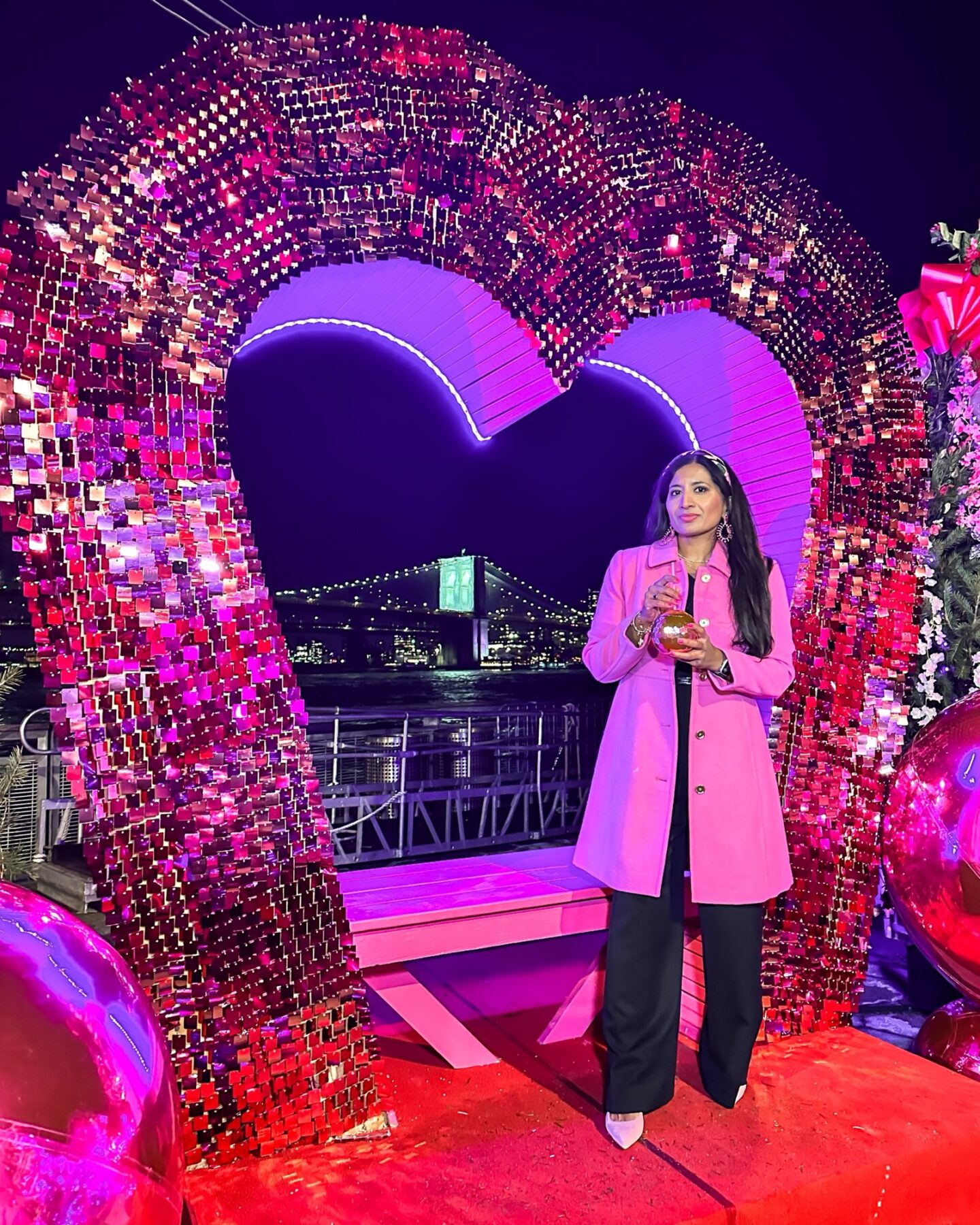 Best Things to Do in NYC this Winter 2026: Watermark Pink Pier