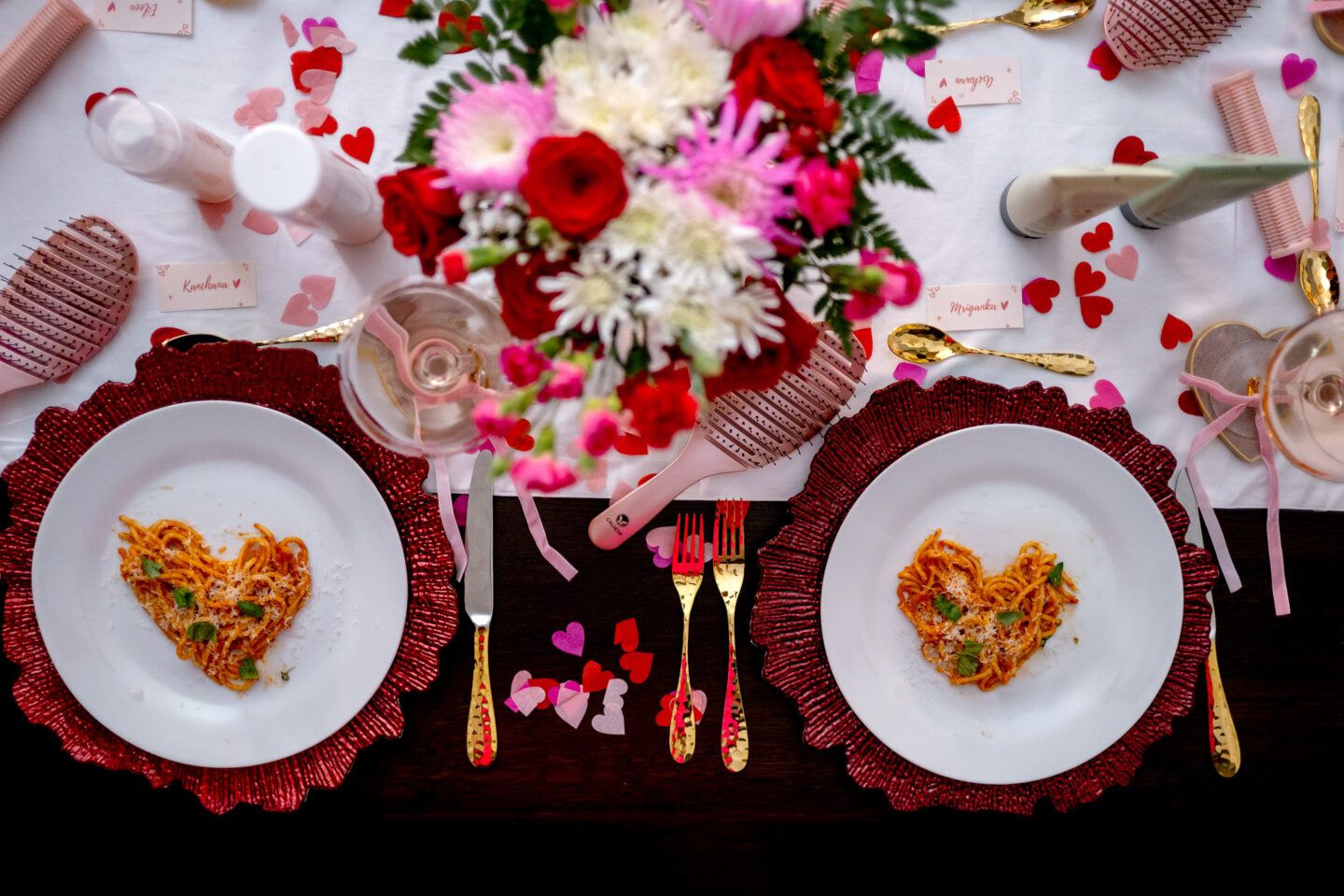 3 Heart Shaped Pasta Recipes: Spaghetti Marinara  